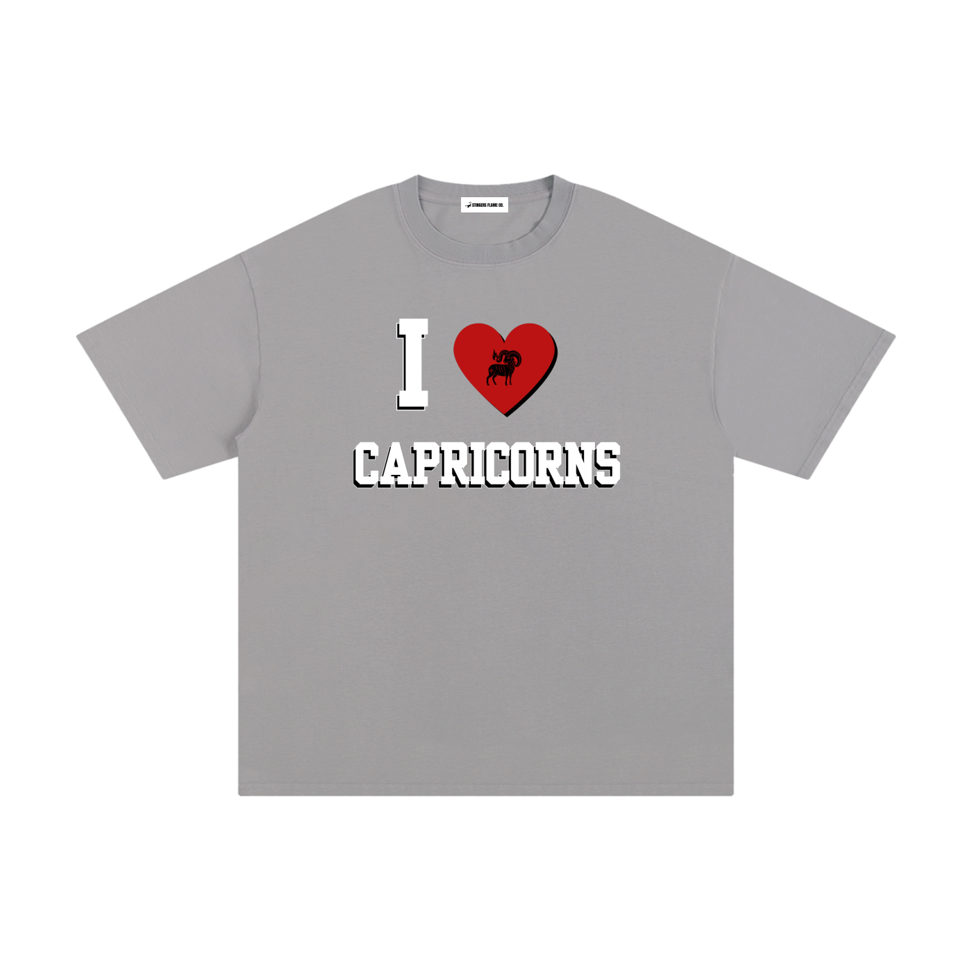 I LOVE CAPS Cotton T-Shirt (Multi-Color)
