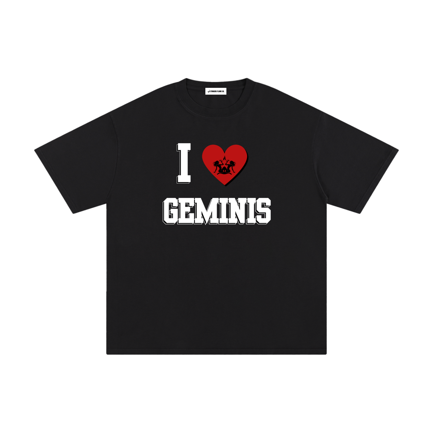 I LOVE GEMINI Cotton T-Shirt (Multi-Color)