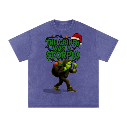 Scorpio,Holiday,Christmas,Streetwear,Premium,Cotton,Zodiac,Festive,Unisex,Casual