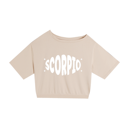 Scorpio Shoulder Oversized Tee (Dark)