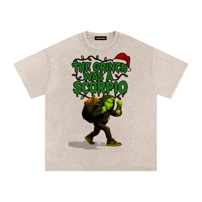 Scorpio,Holiday,Christmas,Streetwear,Premium,Cotton,Zodiac,Festive,Unisex,Casual