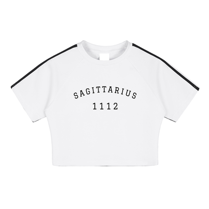 Sagittarius Tapered Performance Crop Top