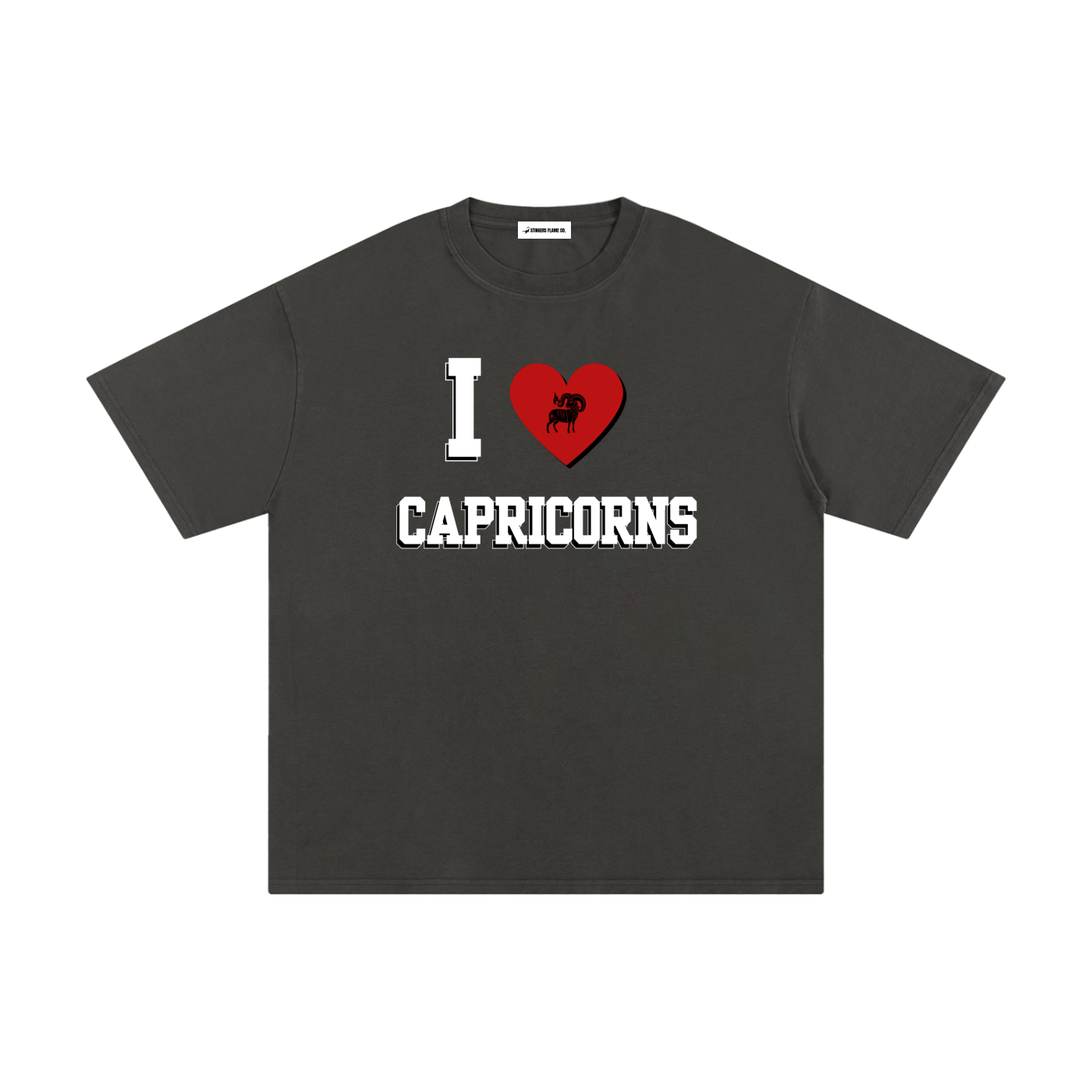 I LOVE CAPS Cotton T-Shirt (Multi-Color)