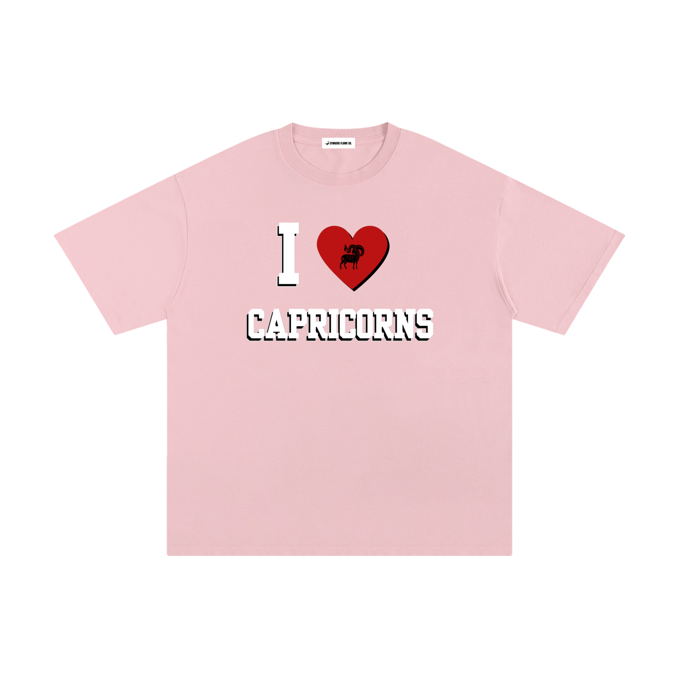 I LOVE CAPS Cotton T-Shirt (Multi-Color)