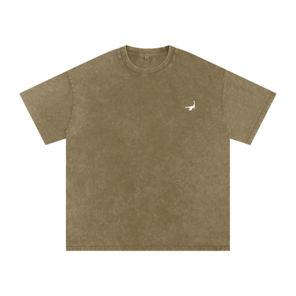 Hopeless Romantic (Dark) - Acid Wash Oversize Tee | Desert Dreams Collection