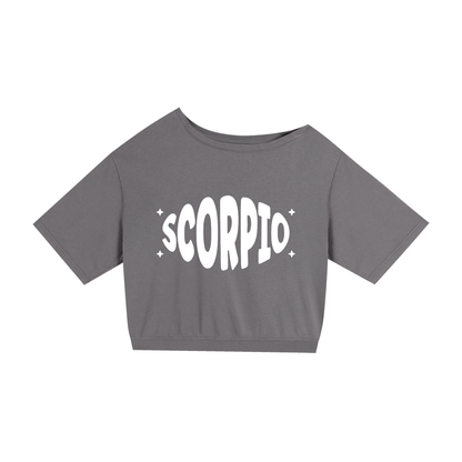Scorpio Shoulder Oversized Tee (Dark)