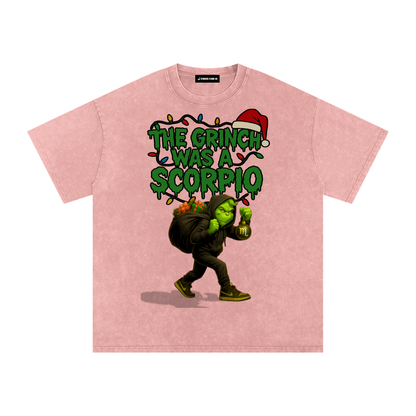 Scorpio,Holiday,Christmas,Streetwear,Premium,Cotton,Zodiac,Festive,Unisex,Casual