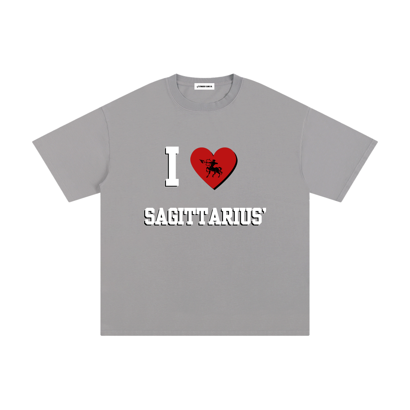 I LOVE SAGS Cotton T-Shirt (Multi-Color)