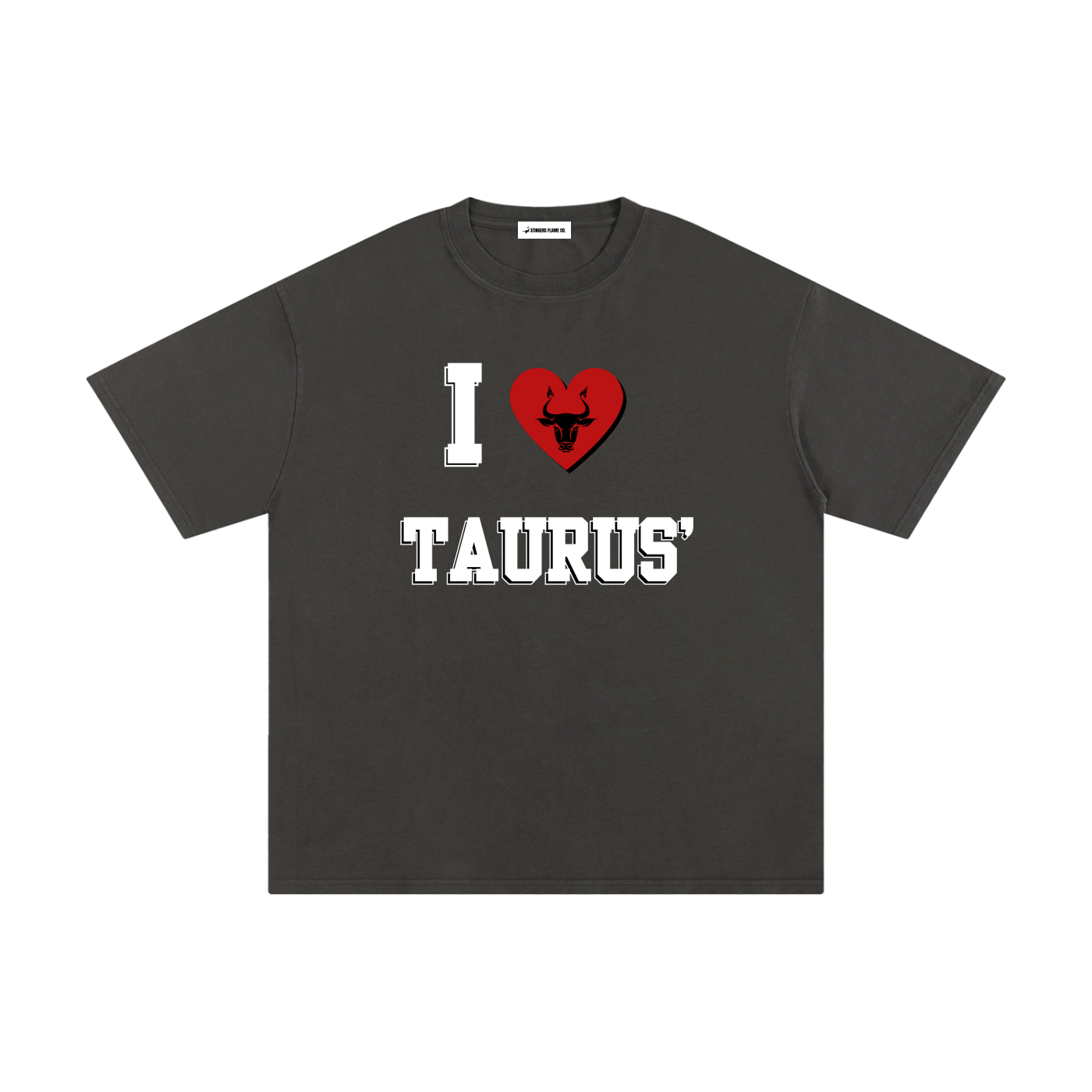 I LOVE TAURUS Cotton T-Shirt (Multi-Color)