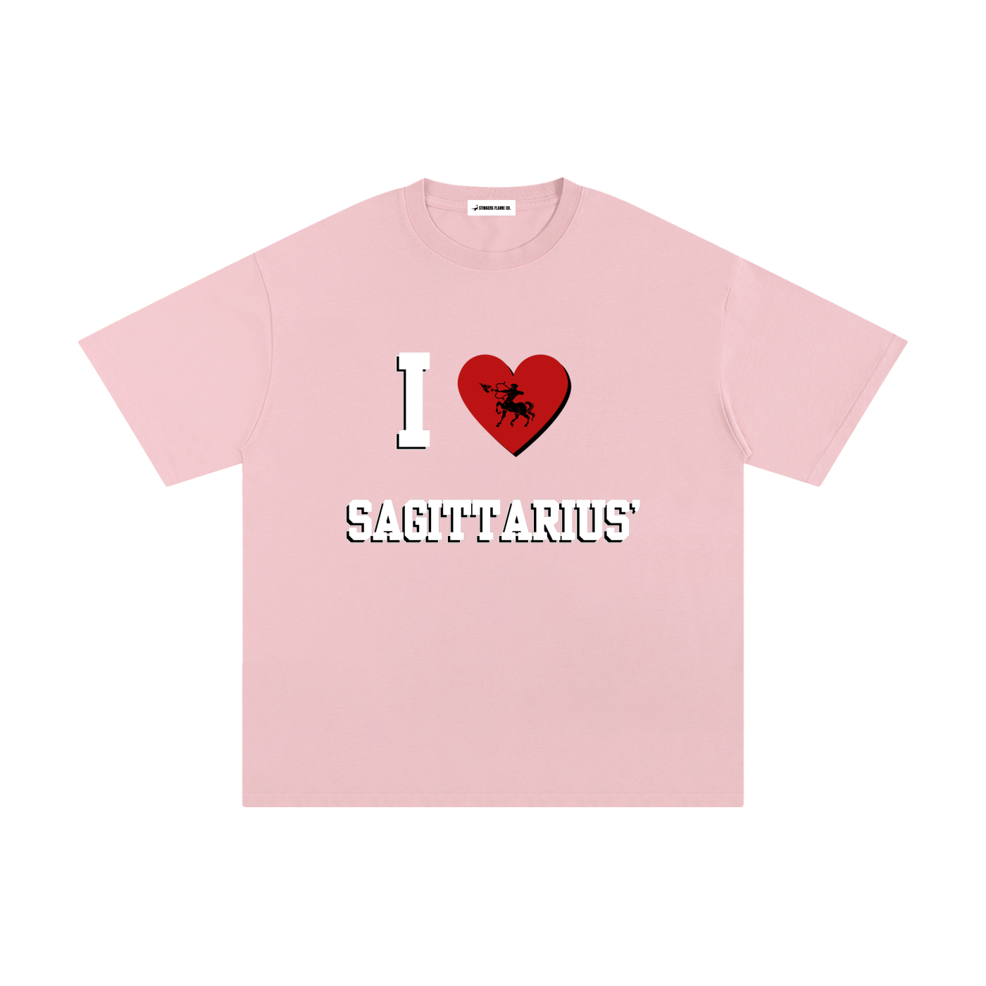 I LOVE SAGS Cotton T-Shirt (Multi-Color)