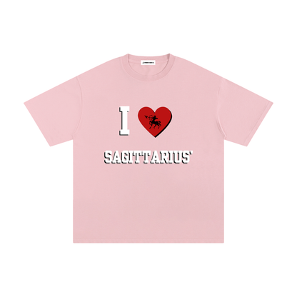 I LOVE SAGS Cotton T-Shirt (Multi-Color)