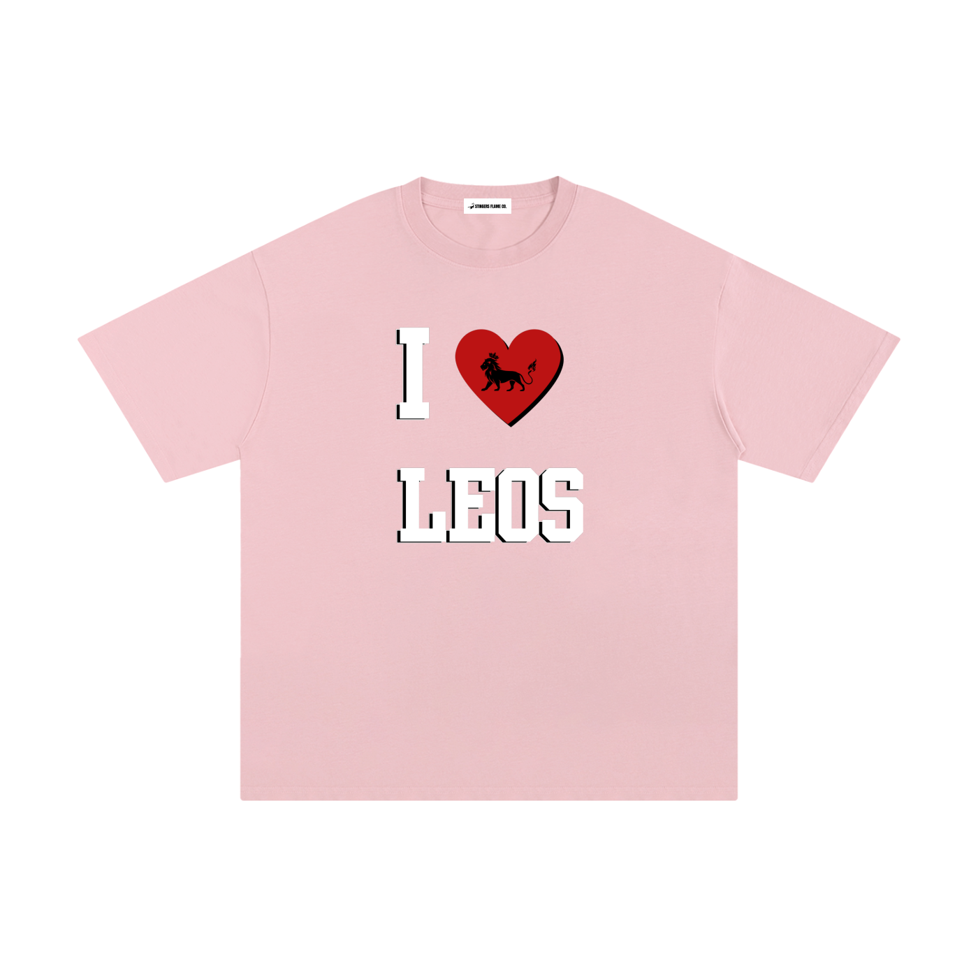I LOVE LEOS Cotton T-Shirt (Multi-Color)