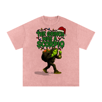 Scorpio,Holiday,Christmas,Streetwear,Premium,Cotton,Zodiac,Festive,Unisex,Casual