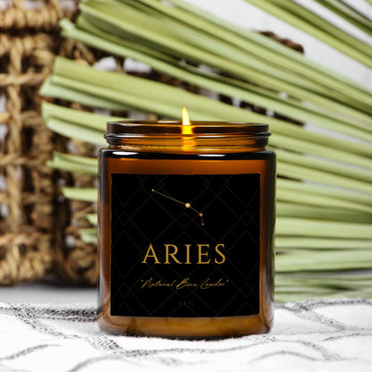Aries "Natural Born Leader" Scented Candle