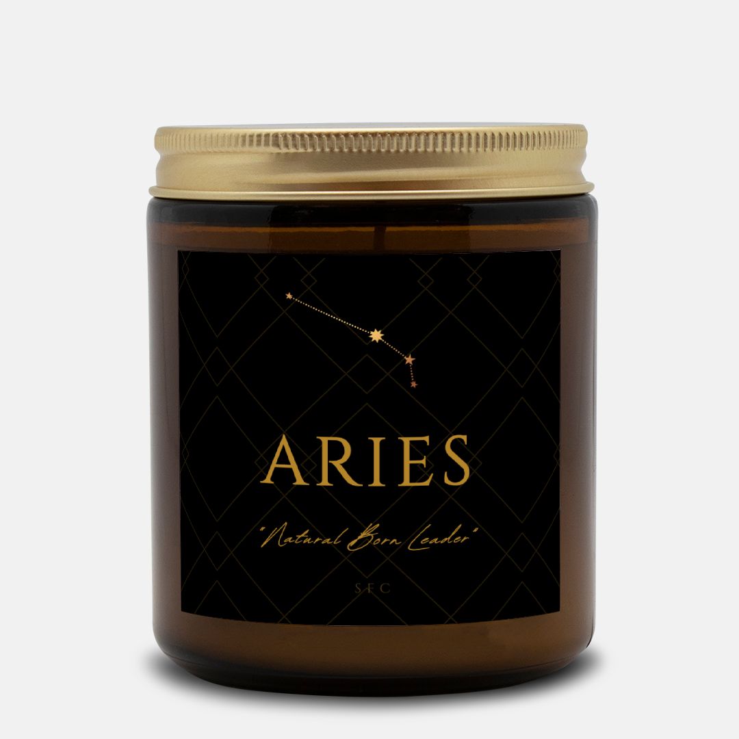 Aries "Natural Born Leader" Scented Candle