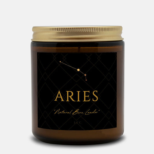 Aries "Natural Born Leader" Scented Candle