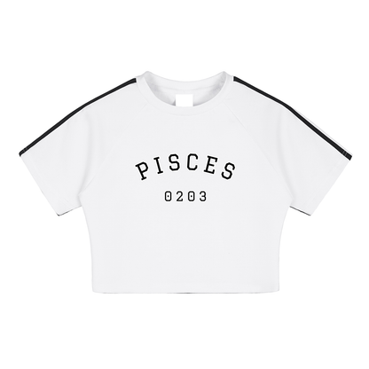 Pisces Tapered Performance Crop Top