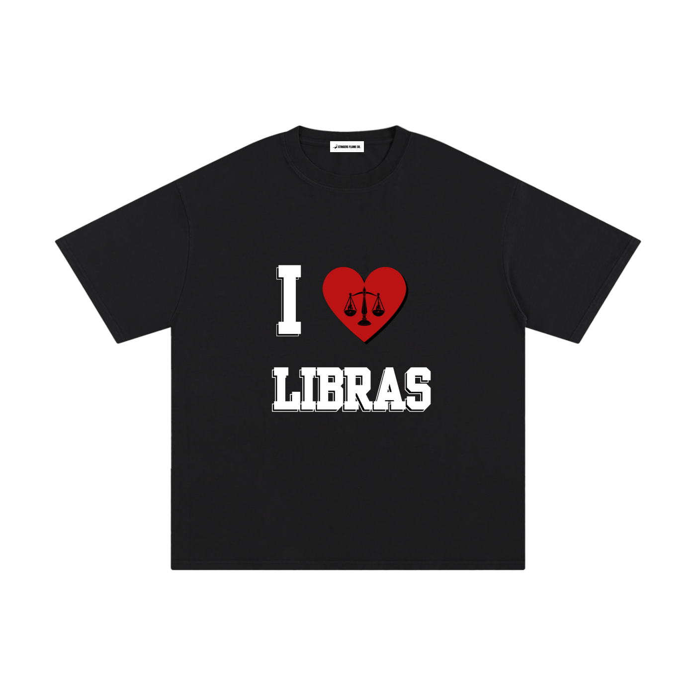 I LOVE LIBRAS Cotton T-Shirt (Multi-Color)