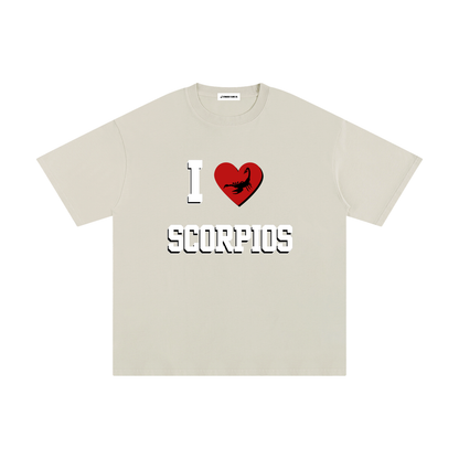 I LOVE SCORPIOS Cotton T-Shirt (Multi-Color)