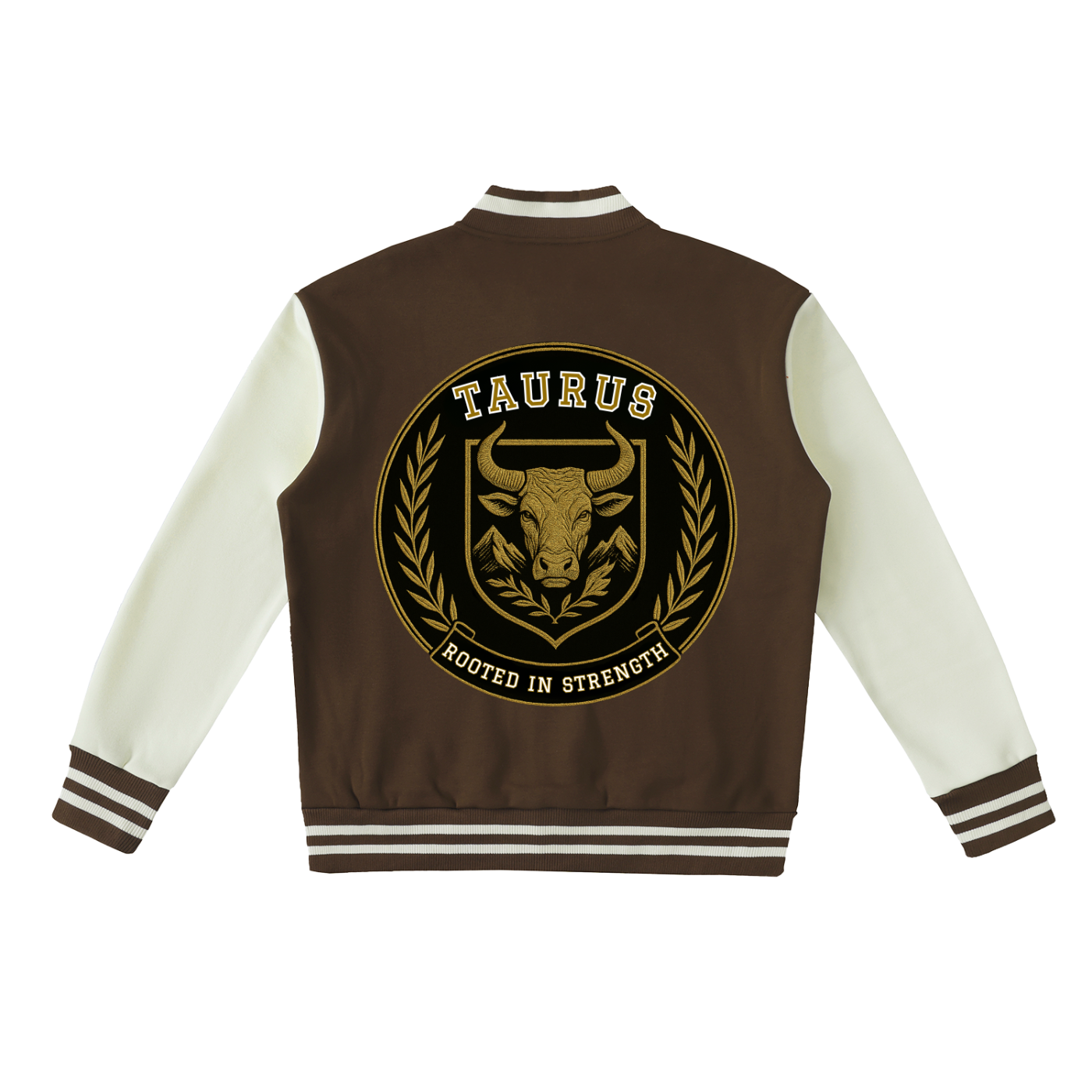 Stinger's Flame Fleeced Varsity Jacket (Taurus)