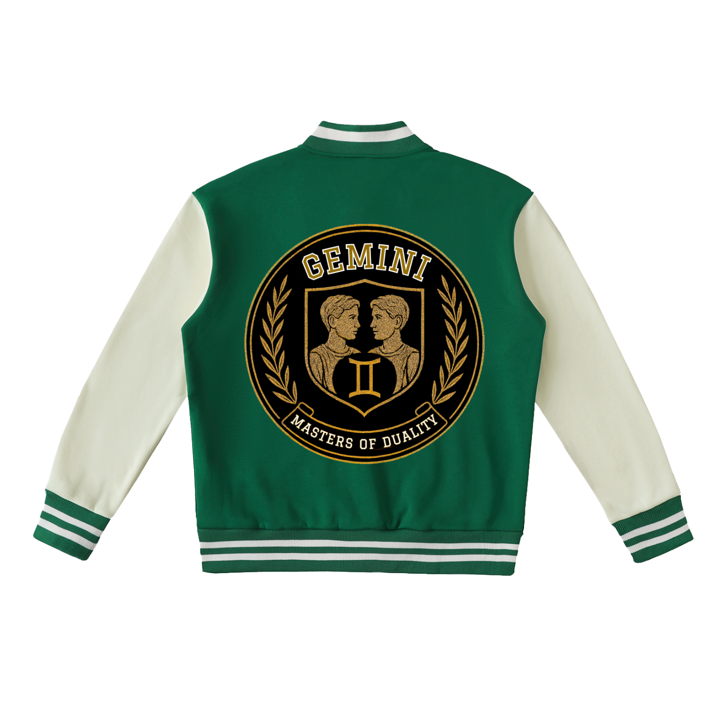 Stinger's Flame Fleeced Varsity Jacket (Gemini)