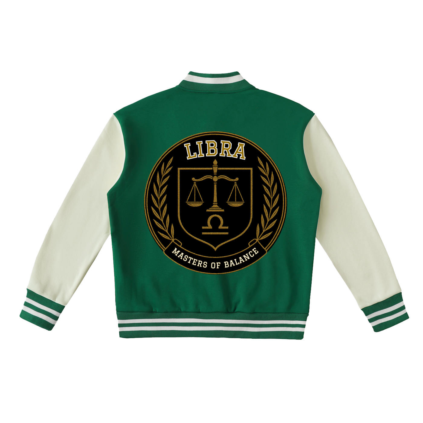 Stinger's Flame Fleeced Varsity Jacket (Libra)