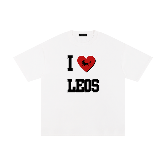 I LOVE LEOS T-Shirt (White)
