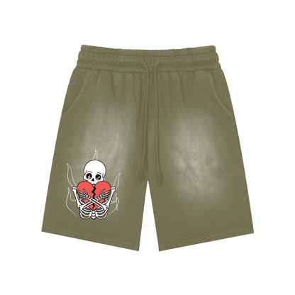No Love Washed Shorts