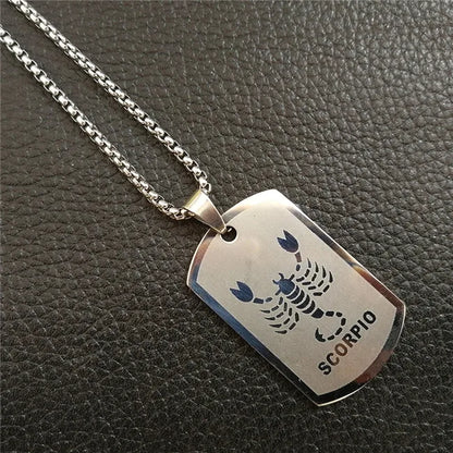 Scorpio Charm Pendant Necklace