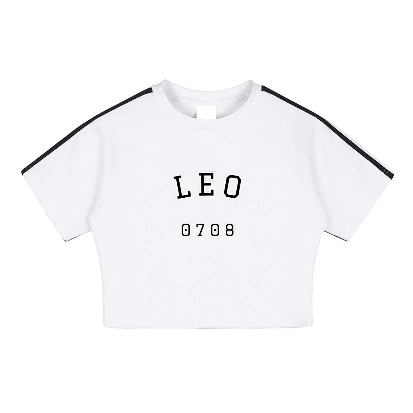 Leo Tapered Performance Crop Top