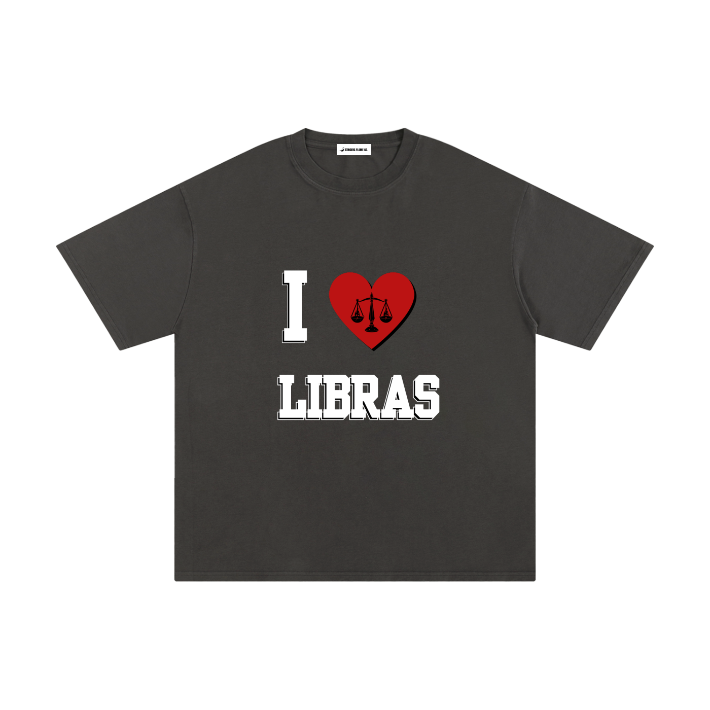 I LOVE LIBRAS Cotton T-Shirt (Multi-Color)