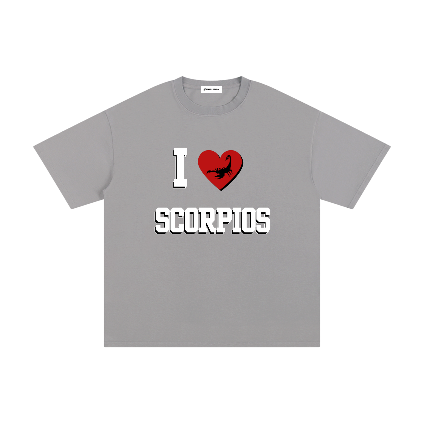 I LOVE SCORPIOS Cotton T-Shirt (Multi-Color)
