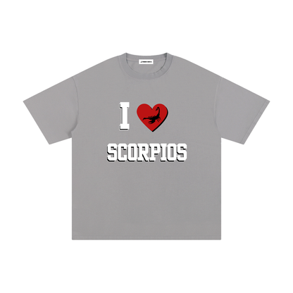 I LOVE SCORPIOS Cotton T-Shirt (Multi-Color)
