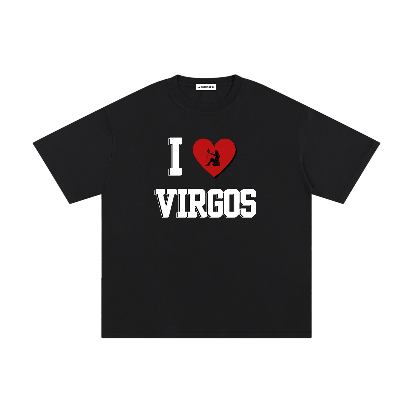 I LOVE VIRGOS Cotton T-Shirt (Multi-Color)