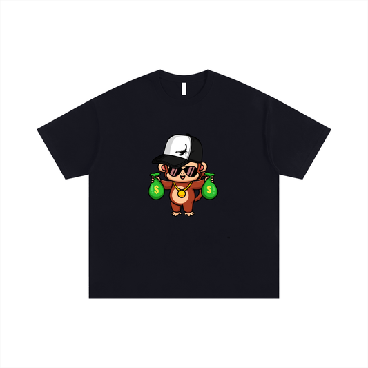 The Money Is Coming Tee (Black Green)