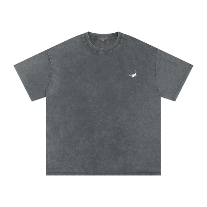 Hopeless Romantic (Dark) - Acid Wash Oversize Tee | Desert Dreams Collection