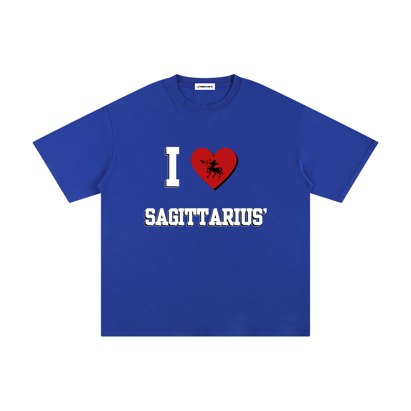 I LOVE SAGS Cotton T-Shirt (Multi-Color)