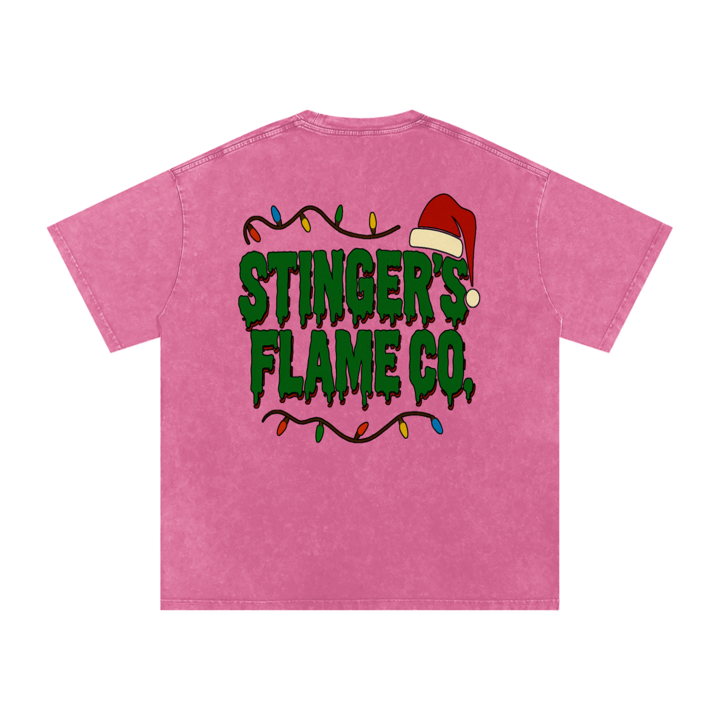 "The Grinch Was A Scorpio" Snow Washed Oversized Tee