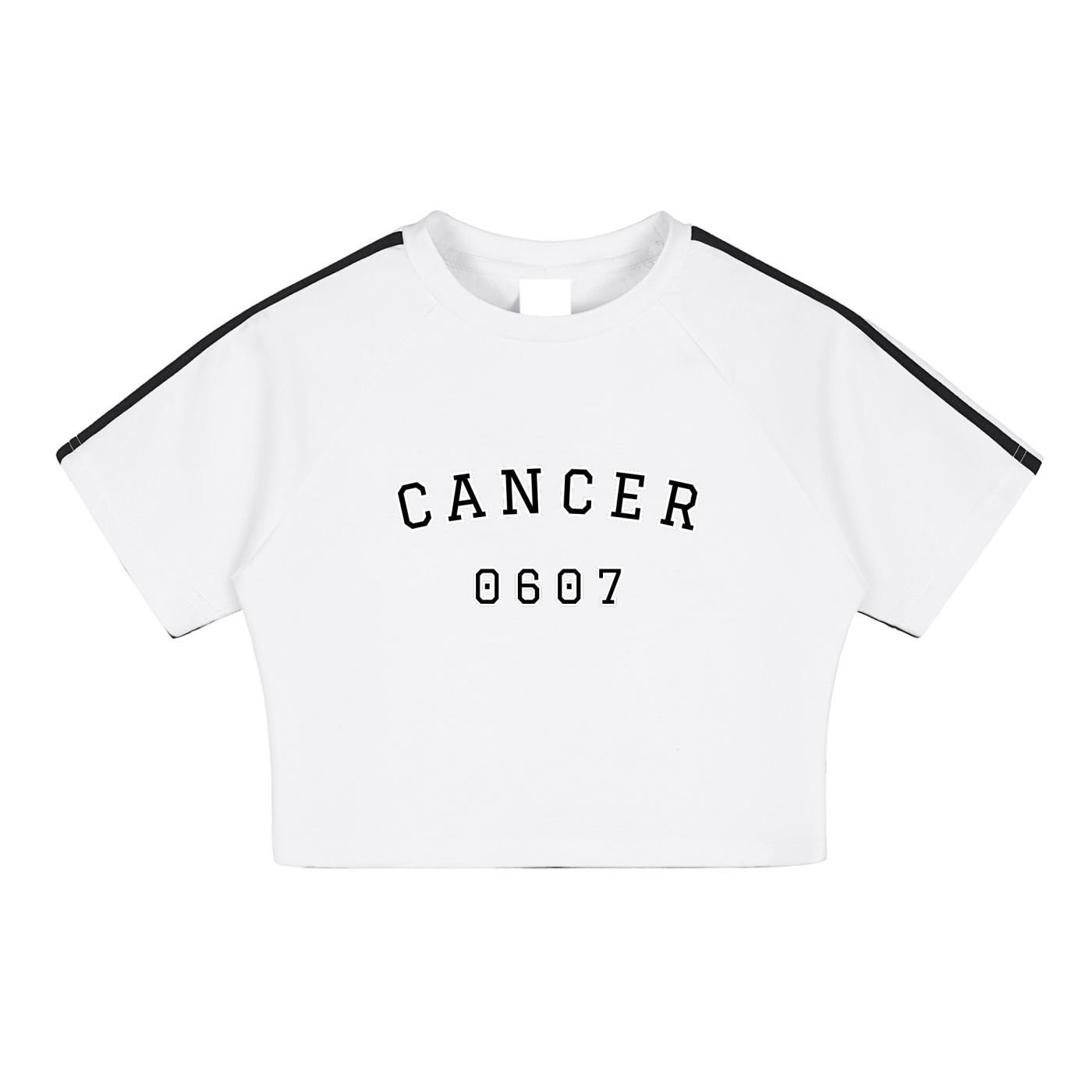 Cancer Tapered Performance Crop Top