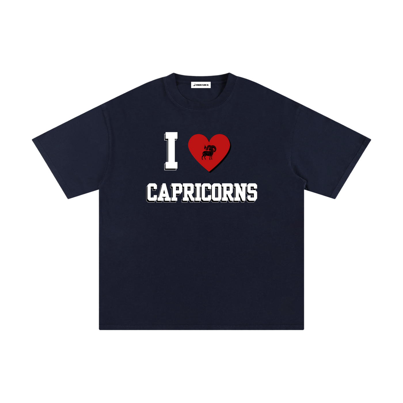 I LOVE CAPS Cotton T-Shirt (Multi-Color)