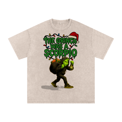 Scorpio,Holiday,Christmas,Streetwear,Premium,Cotton,Zodiac,Festive,Unisex,Casual