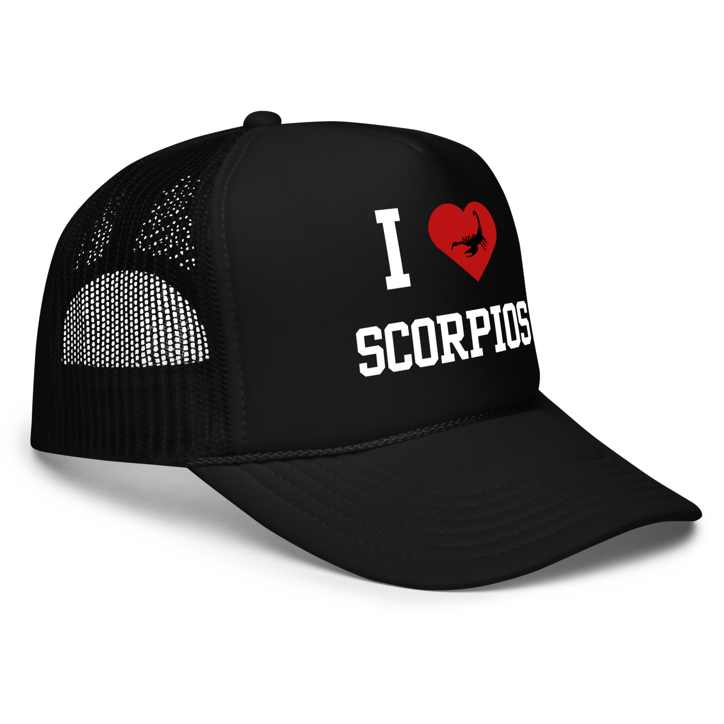 I ❤️ Scorpios Foam Trucker Hat